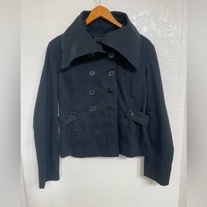 Anchor Blue Pea Coat